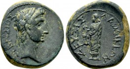 PHRYGIA. Laodicea ad Lycum. Augustus (27 BC-14 AD). Ae. Zeuxis, philalethes.