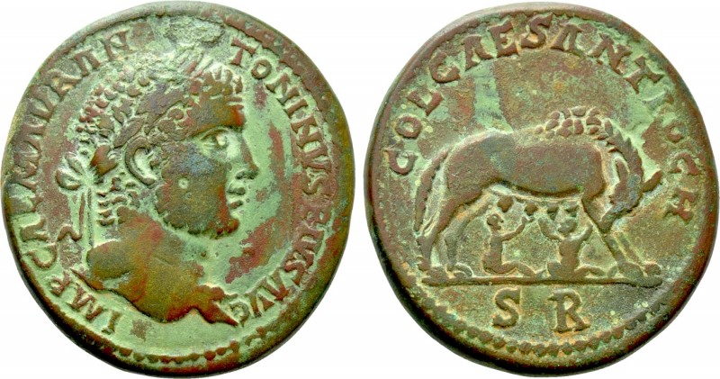 PISIDIA. Antioch. Caracalla (198-217). Ae. 

Obv: IMP CAE M AVR ANTONINVS PIVS...