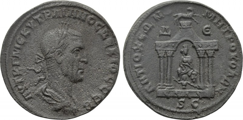 SELEUCIS & PIERIA. Antioch. Trajanus Decius (249-251). Ae 8 Assaria. 

Obv: AV...