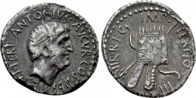 MARK ANTONY. Denarius (37 BC). Antioch or military mint traveling with Canidius Crassus in Armenia.