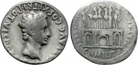 AUGUSTUS (29 BC-AD 14). Denarius. Colonia Patricia.