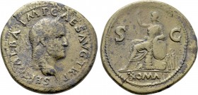 GALBA (68-69). Sestertius. Rome.