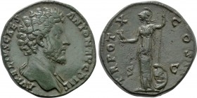 MARCUS AURELIUS (Caesar, 139-161). Sestertius.