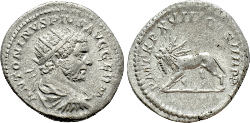 CARACALLA (198-217). Antoninianus. Rome. 

Obv: ANTONINVS PIVS AVG GERM. 
Rad...