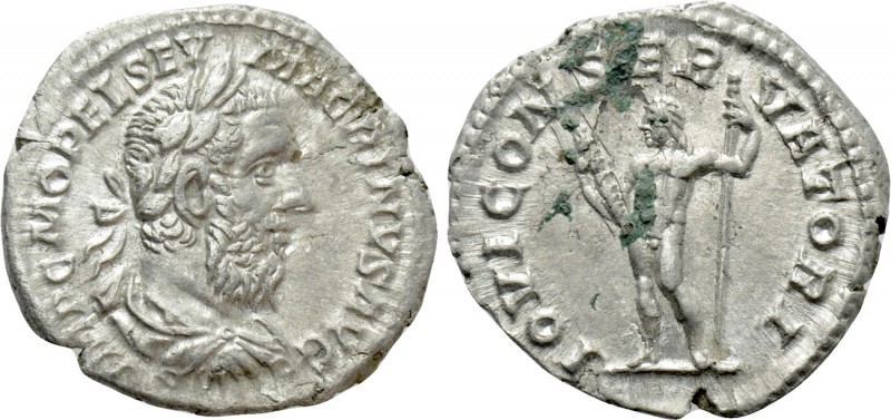 MACRINUS (217-218). Denarius. Rome. 

Obv: IMP C M OPEL SEV MACRINVS AVG. 
La...