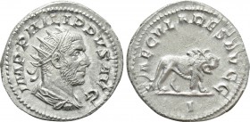 PHILIP I 'THE ARAB' (244-249). Antoninianus. Rome. Saecular Games/1000th Anniversary of Rome issue.