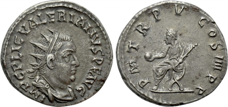 VALERIAN I (253-260). Antoninianus. 

Obv: IMP C P LIC VALEPIANVS P F AVG. 
R...