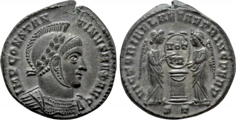 CONSTANTINE I THE GREAT (307/10-337). Follis. Ticinum. 

Obv: IMP CONSTANTINVS...