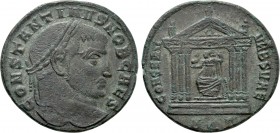 CONSTANTINE I THE GREAT (Caesar, 306-307/10). Follis. Aquileia.