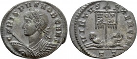 CRISPUS (Caesar, 316-326). Follis. Ticinum.