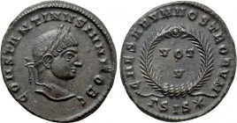 CONSTANTINE II (Caesar, 316-337). Follis. Siscia.