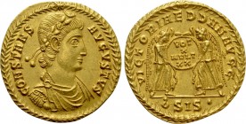 CONSTANS (337-350). GOLD Solidus. Siscia.