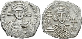 JUSTINIAN II (Second reign, 705-711). AR Hexagram. Constantinople.
