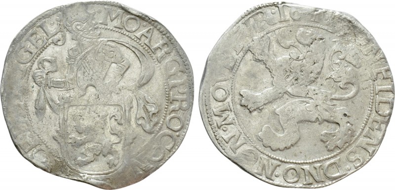 NETHERLANDS. Gelderland. Lion Dollar or Leeuwendaalder (1641) (?). 

Obv: MO A...