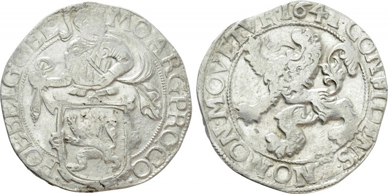 NETHERLANDS. Gelderland. Lion Dollar or Leeuwendaalder (1641). 

Obv: MO ARG P...