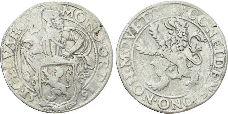 NETHERLANDS. Holland. Lion Dollar or Leeuwendaalder (1597). 

Obv: MO NO ORDI ...