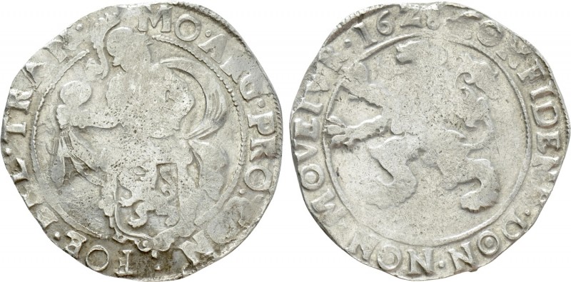 NETHERLANDS. Overijssel. Lion Dollar or Leeuwendaalder (1628). 

Obv: MO ARG P...