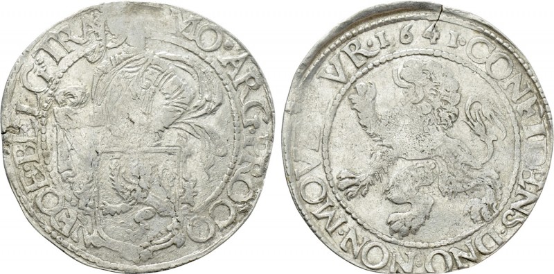 NETHERLANDS. Utrecht. Lion Dollar or Leeuwendaalder (1641). 

Obv: MO ARG PRO ...