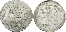 NETHERLANDS. West Friesland. Lion Dollar or Leeuwendaalder (1636).
