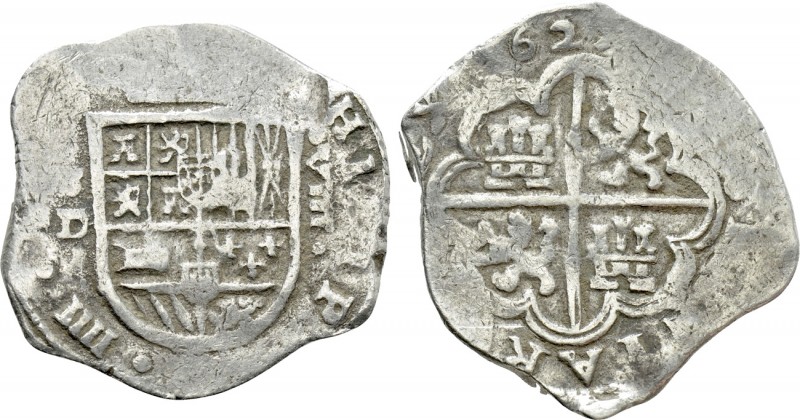 SPAIN. Philip IV (1621-1665). Cob 8 Reales (1627?). Sevilla. 

Obv: Crowned co...