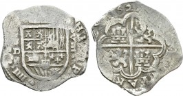 SPAIN. Philip IV (1621-1665). Cob 8 Reales (1627?). Sevilla.