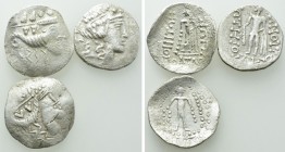 3 Tetradrachms / Imitations of Thasos.