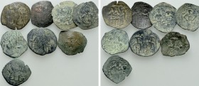 8 Late Byzantine Coins.