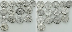 14 Denarii; Trajan, Hadrian etc.