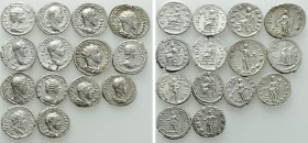 14 Roman Coins; Julia Paula, Plautillla etc.
