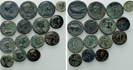 15 Roman Provincial Coins.
