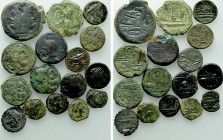 16 Roman Republican Coins.