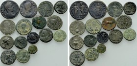 16 Roman Coins.