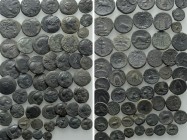 Circa 55 Greek Coins.