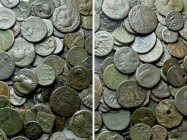 Circa 123 Ancient Coins.