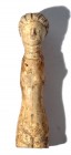 A CARVED BONE NAKED DOLL Roman Period, 1st-4th century CE. 10.3 cm high. The hands are missing. In very good condition. Ex Shlomo Moussaieff collectio...