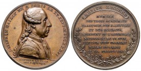 Médaille en bronze, J. Silvain Bailly maire de Paris 1789, AE 33.32 g. par Duvivier, 41. 8mm 
Avers : J SILVAIN BAILLY NÉ A PARIS LE XV SEPT MDCCXXXVI...