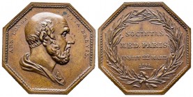 Jeton, Société de médecine, Paris, 1796, AE 14.7 g. 33 mm 
Ref : Hennin 721. Essling 2019. TNR 59.1
Superbe et Rare