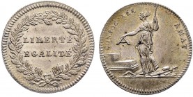 Jeton, Orient de Paris, Les Amis de la Liberté, s.d. (c.1797) Paris, Paris, AE 12.17 g. 30.9 mm par Bernier
Ref : Hennin 828, Julius 590
Rare et Super...