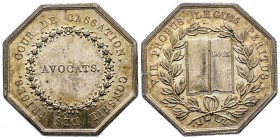 Jeton, Cour de Cassation, Paris, 1800, AG 14.95 g. 34.2 mm par Brenet
Ref : Julius 879
Superbe et rare