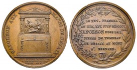 Médaille en bronze, Monument à Desaix au mont S. Bernard , Paris, 1805 (an 13), AE 9.72 g. 26.7 mm par Droz & Brenet
Ref : Bramsen 427, Julius 1398, E...