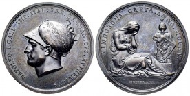 Médaille en bronze, Prise de Vienne, Milan, 1805, AE 42.87 g. 42.4 par Manfredini
Ref : Bramsen 444, Julius 1443, Essling 1102, TNE 9.8. Martini 501, ...