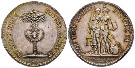 Jeton, Notaires de Lyon, 1805, AG 11.41 g. 32.2 mm par Mercier 
Ref : Bramsen 498. Julius 1529. Essling 1949. TNE 11.8.