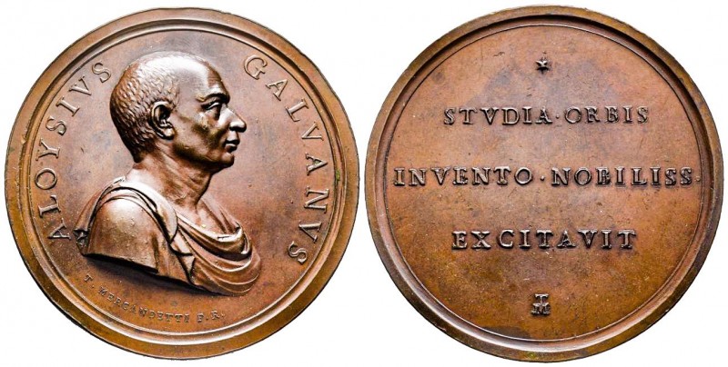 Médaille en bronze, Aloysius Galvanus, Rome, 1806, AG 107.2 g. 67.2 mm par Merca...