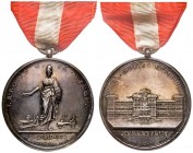 Médaille en bronze avec ruban, Gênes, 1806, AG 25.77 g. 40.35 mm par Vassallo
Ref : Bramsen 599, Julius 1678, Essling 2534, TNE 15.13, Turricchia 542
...