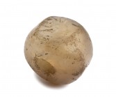 Bactrian Quartz Button Bead and Seal with Dear head (?); Central Asia, Oxus Civilization, 3rd - early 2nd millennium BC; length cm 1,5. Provenance: Eu...
