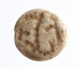 Bactrian Stone Button Seal; Central Asia, Oxus Civilization, 3rd - early 2nd millennium BC; length cm 3,5. Provenance: European private Collection; ac...