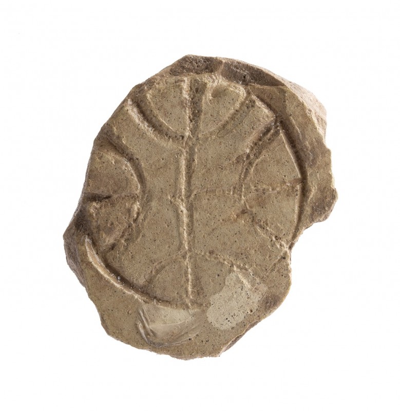 Rare Bactrian Clay Sealing (cretula); Central Asia, Oxus Civilization, 3rd - ear...