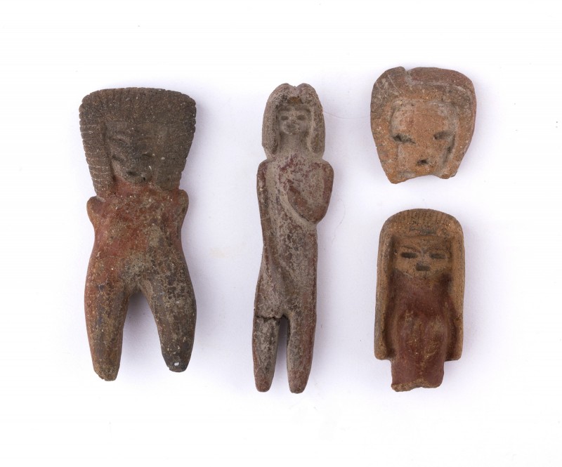 Group of terracotta Valdivia Venus statuettes, Ecuador, Valdivian Culture, ca. 1...