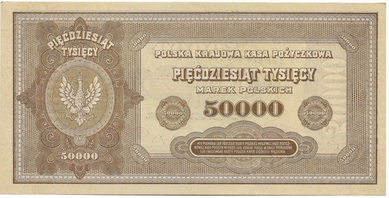 II Republic of Poland, 50000 marks 1922 Ser. I
II RP, 50000 marek polskich 1922...