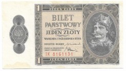 II Republic of Poland, 1 zloty 1938